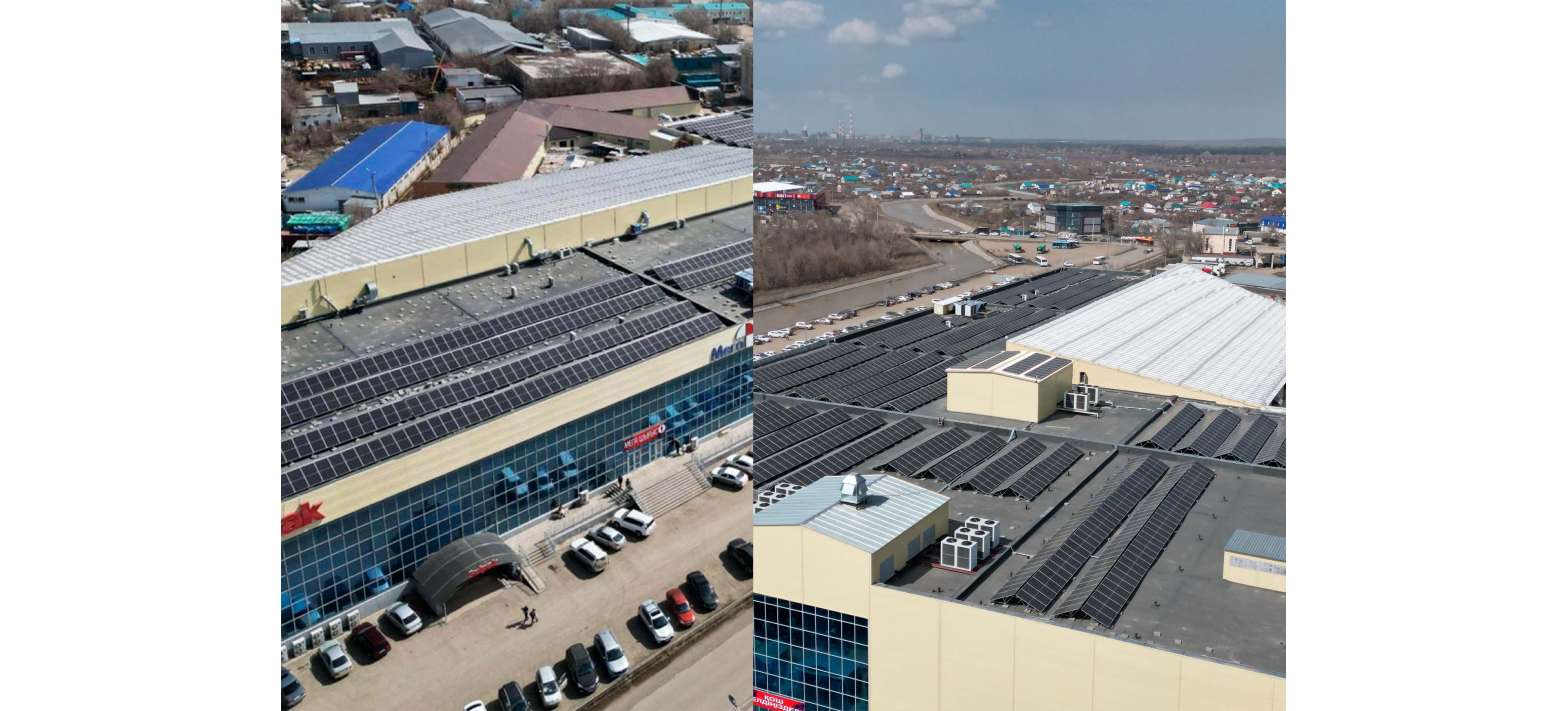 Солнечная электростанция 937 кВт, г. Актобе